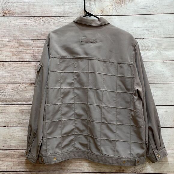 VINTAGE MURELI PATCHWORK SHIRT IN TAN - Picture 7 of 10